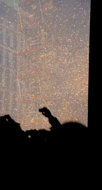 inside Duomo 7 - fireworks & confetti